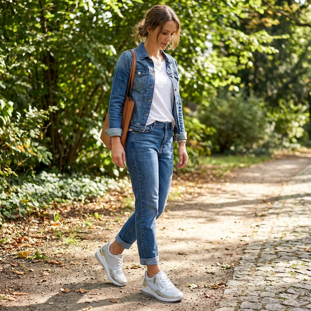 Women’s Wedge Trainers | Zip Lace