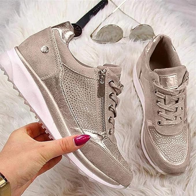 Women’s Orthopaedic Side Zip Trainers