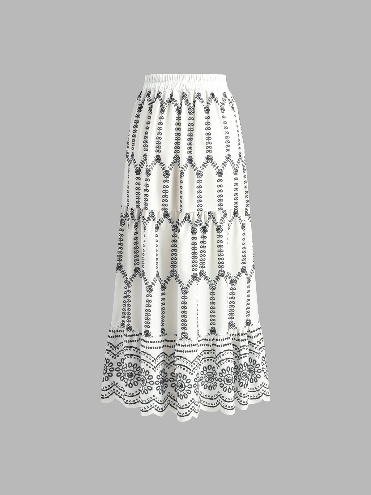 Women’s Printed Tie-Back Skirt Set