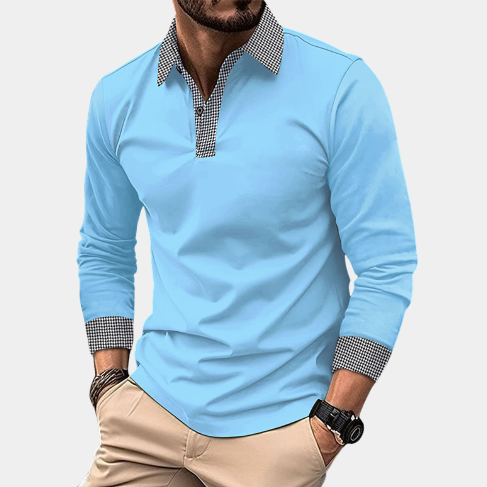 Men’s Long Sleeve Polo Shirt