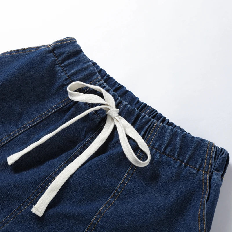 Women’s Denim Two-Piece Set