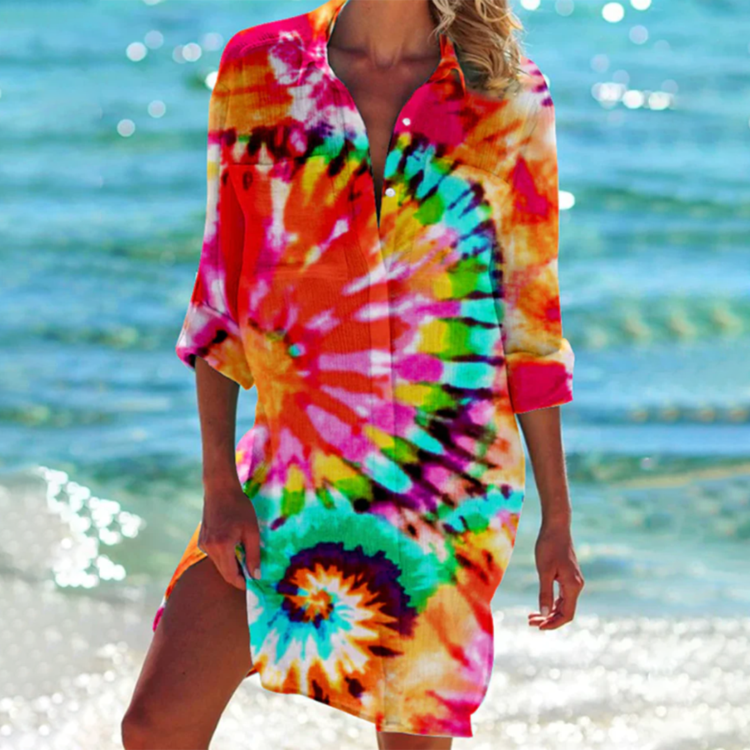 Tie-dye orange / 5XL