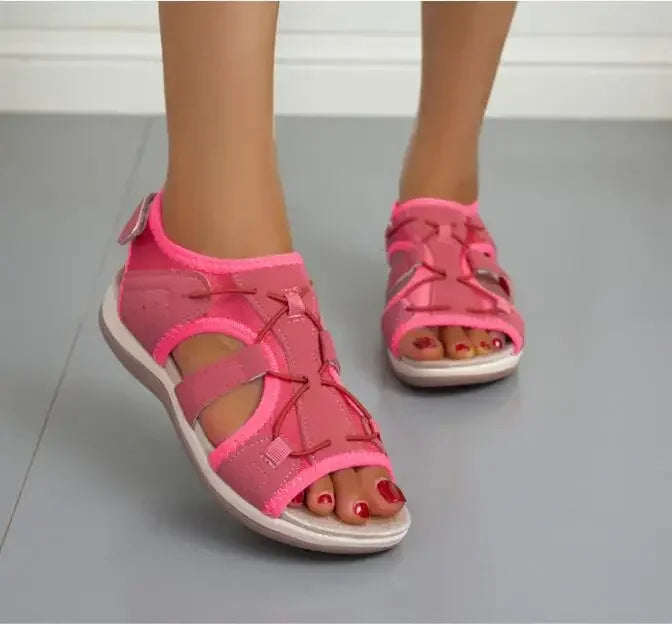 Women’s Adjustable Wedge Sandals Arch Support