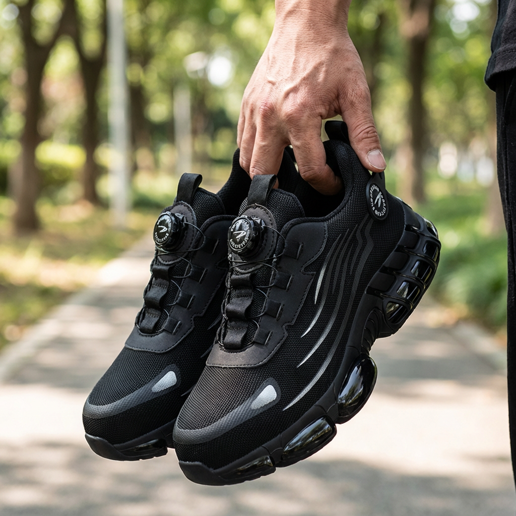 Unisex Safety Trainers | Steel Toe Cap Black