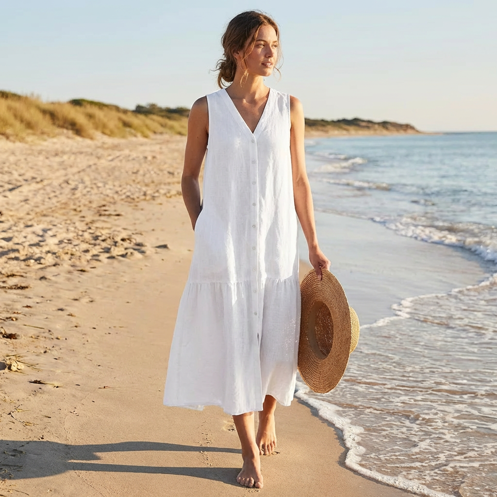 Women’s V-Neck Summer Dress