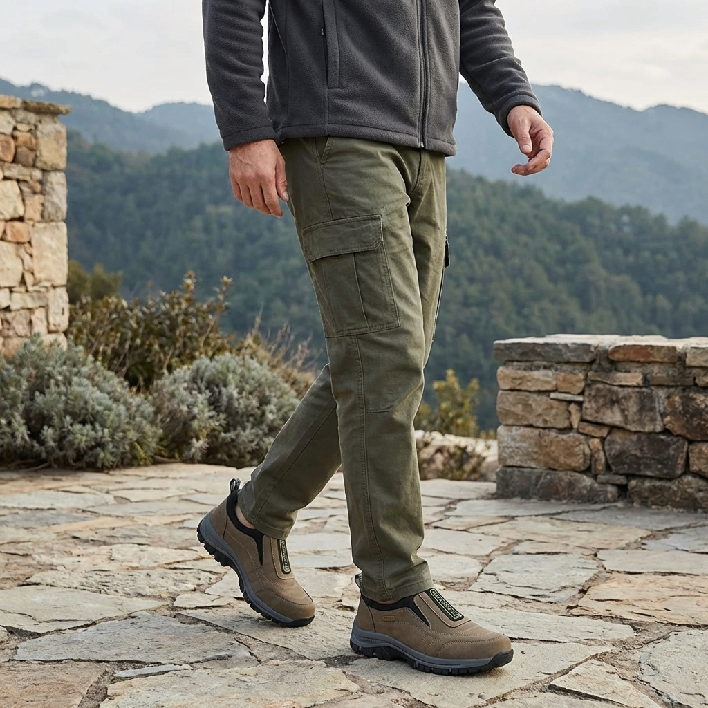 Men’s Orthopedic Comfort Slip-On Shoes